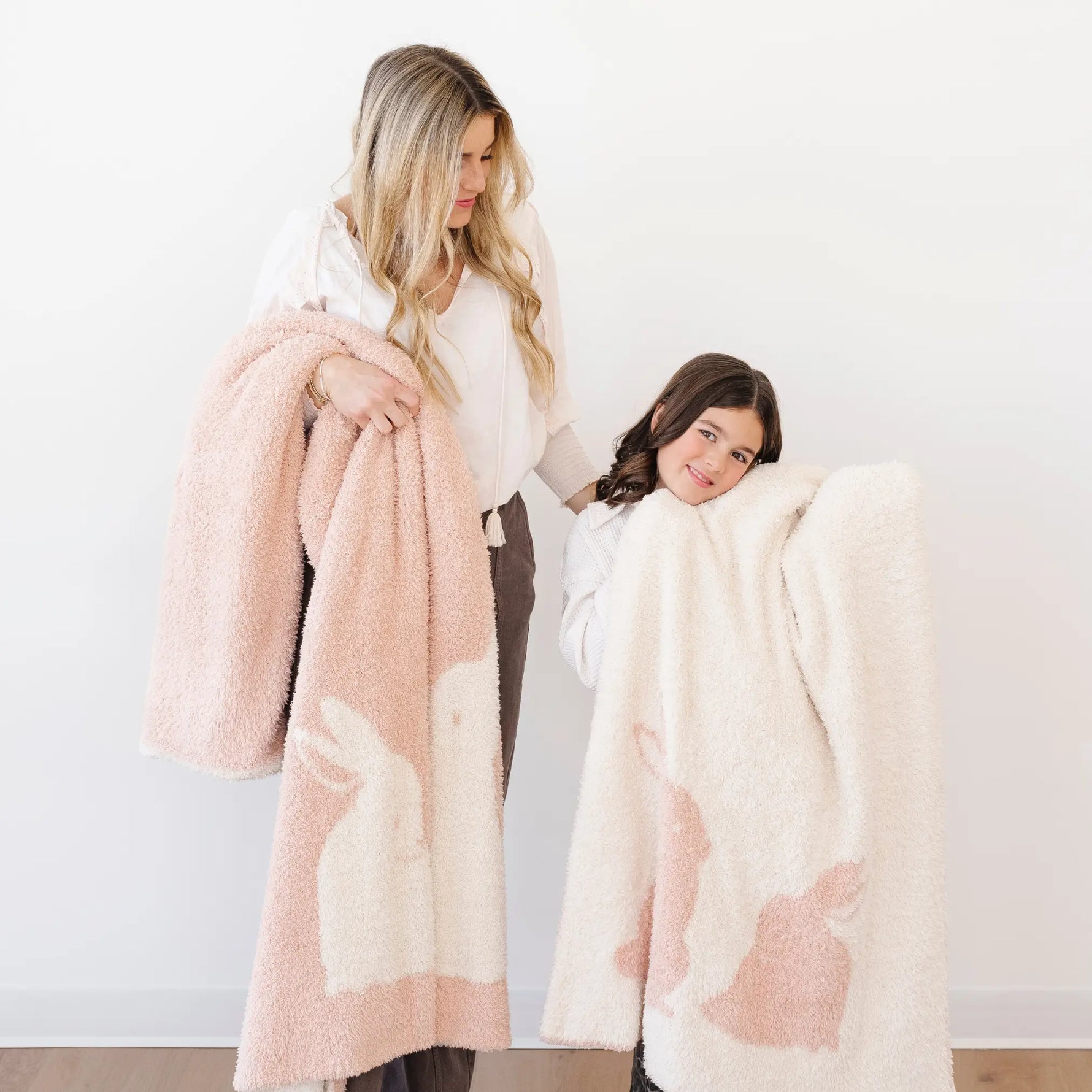 Saranoni Bamboni Double Layer Receiving Blankets Luxury Saranoni Everetts Place Boutique
