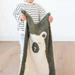 Saranoni Bamboni Double Layer Receiving Blankets Luxury Saranoni Everetts Place Boutique