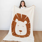 Saranoni Bamboni Double Layer Receiving Blankets Luxury Saranoni Everetts Place Boutique
