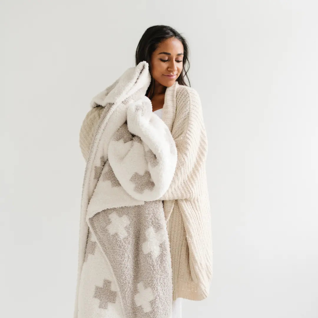 Saranoni Double Layer Bamboni Blankets XL Ultra Plush Saranoni Everetts Place Boutique