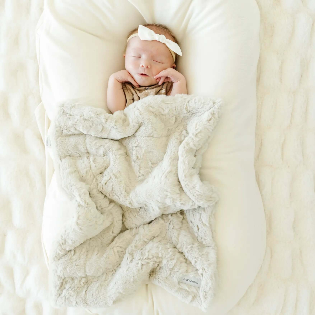 Saranoni Saranoni Dream Mini Blankets Luxe Textured For Babies - Everetts Place Boutique - 