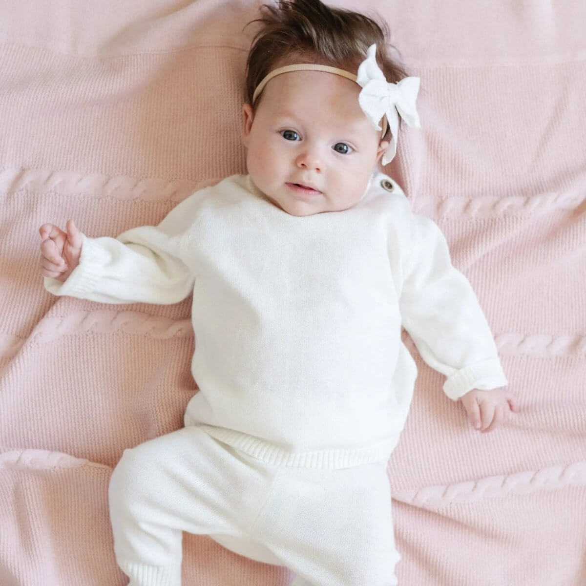 Saranoni Saranoni Heirloom Cotton Knit Sets for Kids Cozy Comfort - Everetts Place Boutique - 