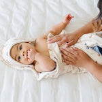 Saranoni Hooded Towels Luxury Minky Baby Soft Cozy Deluxe Saranoni Everetts Place Boutique