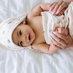 Saranoni Hooded Towels Luxury Minky Baby Soft Cozy Deluxe Saranoni Everetts Place Boutique