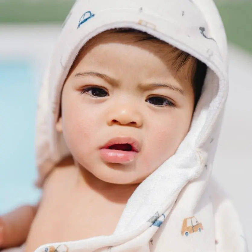 Saranoni Hooded Towels Luxury Minky Baby Soft Cozy Deluxe Saranoni Everetts Place Boutique