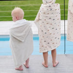 Saranoni Hooded Towels Luxury Minky Baby Soft Cozy Deluxe Saranoni Everetts Place Boutique