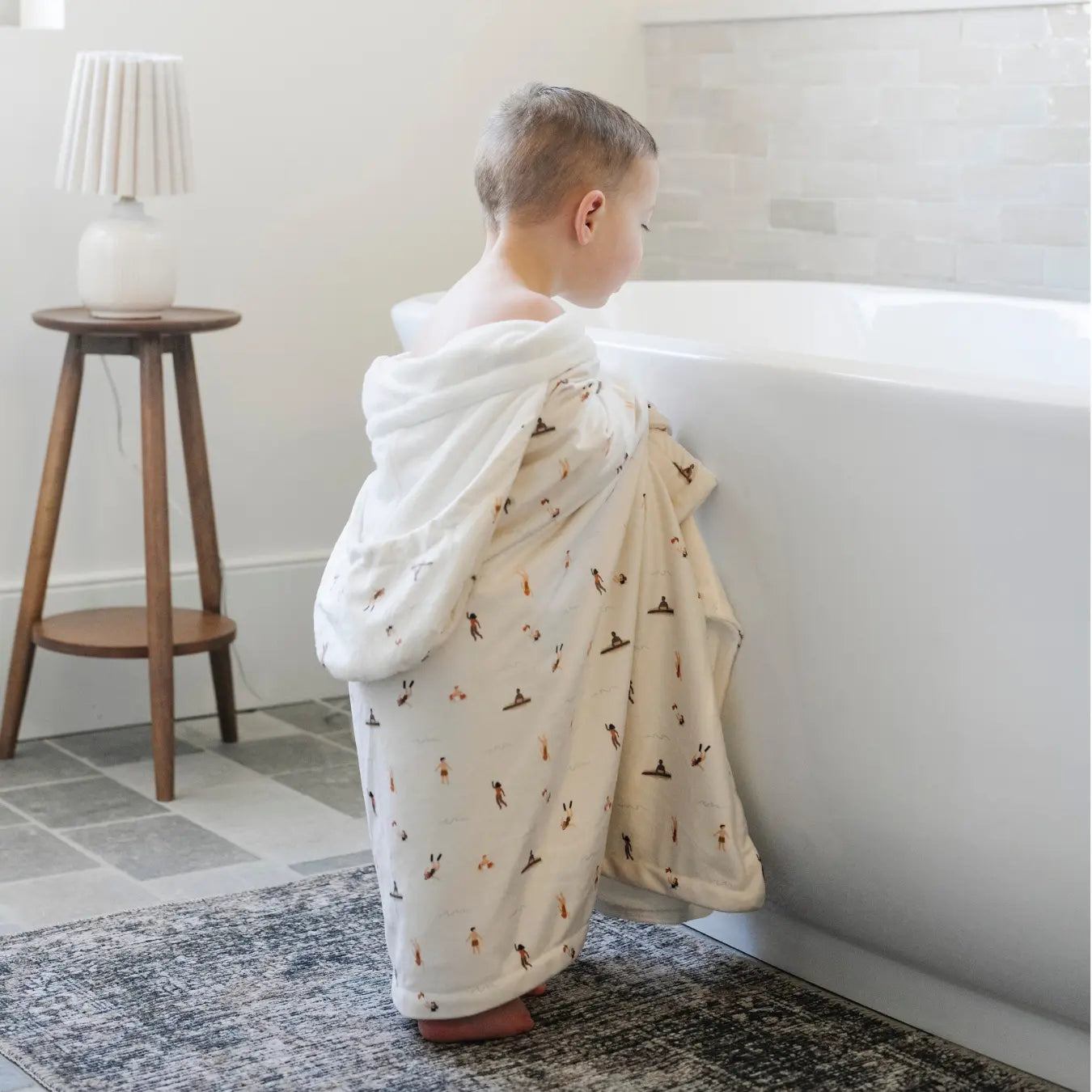Saranoni Hooded Towels Luxury Minky Baby Soft Cozy Deluxe Saranoni Everetts Place Boutique 32.00