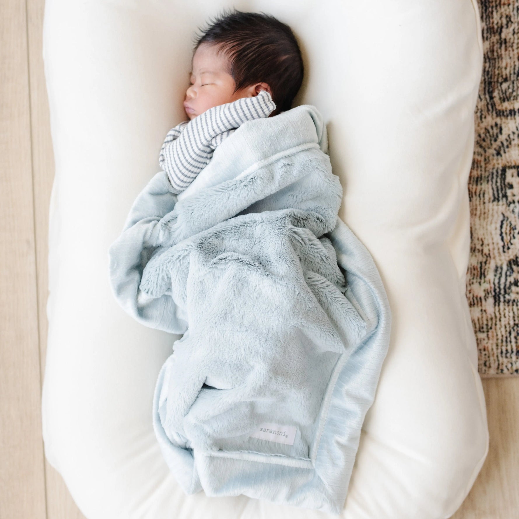 Saranoni Lush Mini Blankets Security Baby Blanket Essential Saranoni Everetts Place Boutique