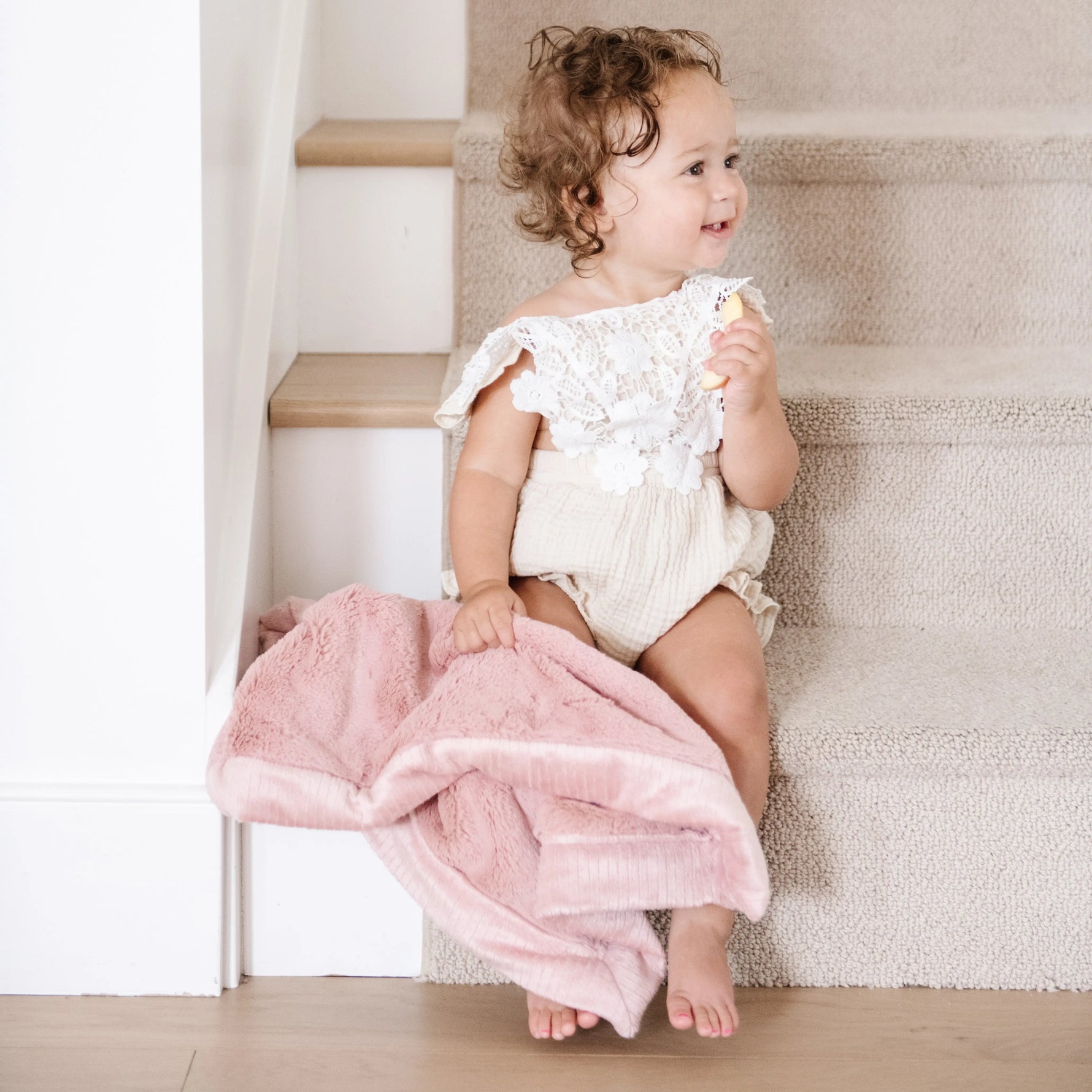 Saranoni Lush Mini Blankets Security Baby Blanket Essential Saranoni Everetts Place Boutique