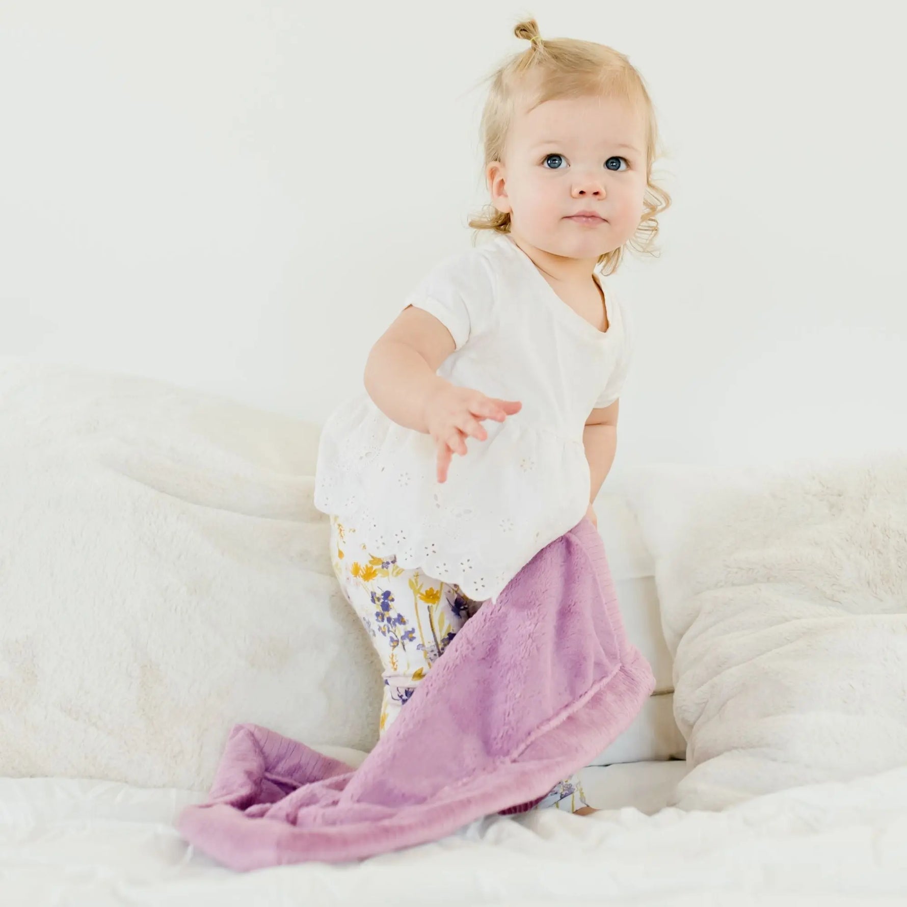Saranoni Lush Mini Blankets Security Baby Blanket Essential Saranoni Everetts Place Boutique