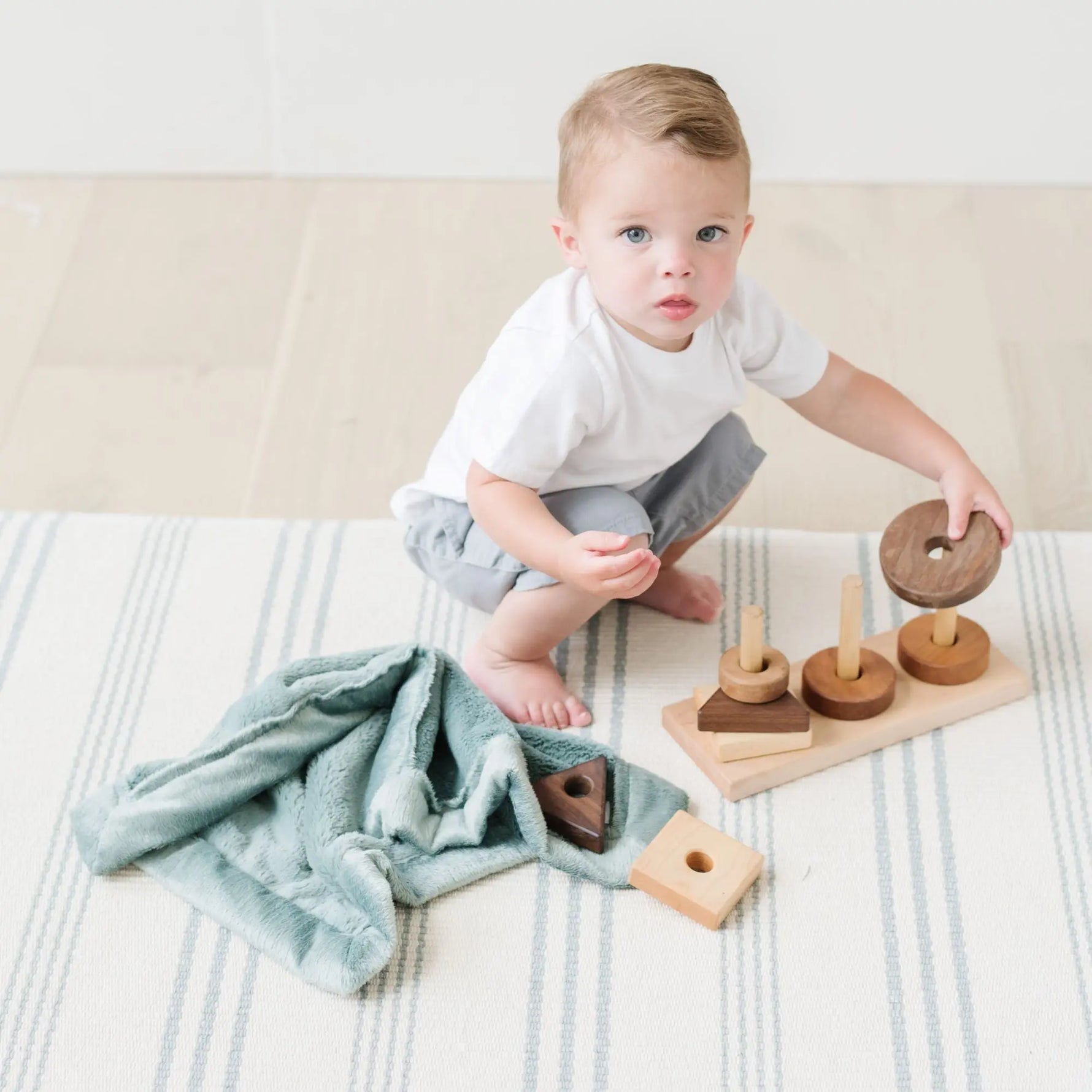 Saranoni Lush Mini Blankets Security Baby Blanket Essential Saranoni Everetts Place Boutique