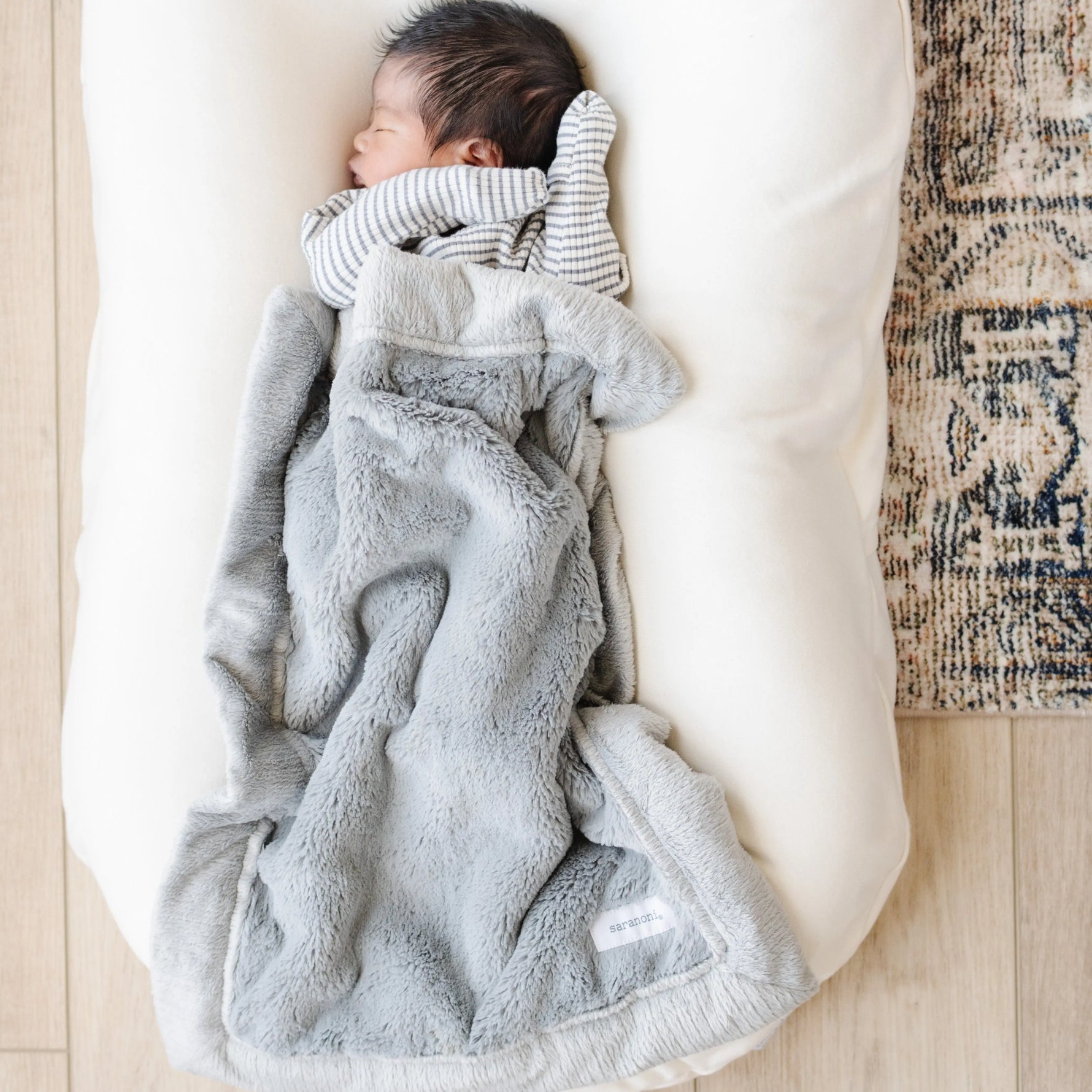 Saranoni Lush Mini Blankets Security Baby Blanket Essential Saranoni Everetts Place Boutique 25.00