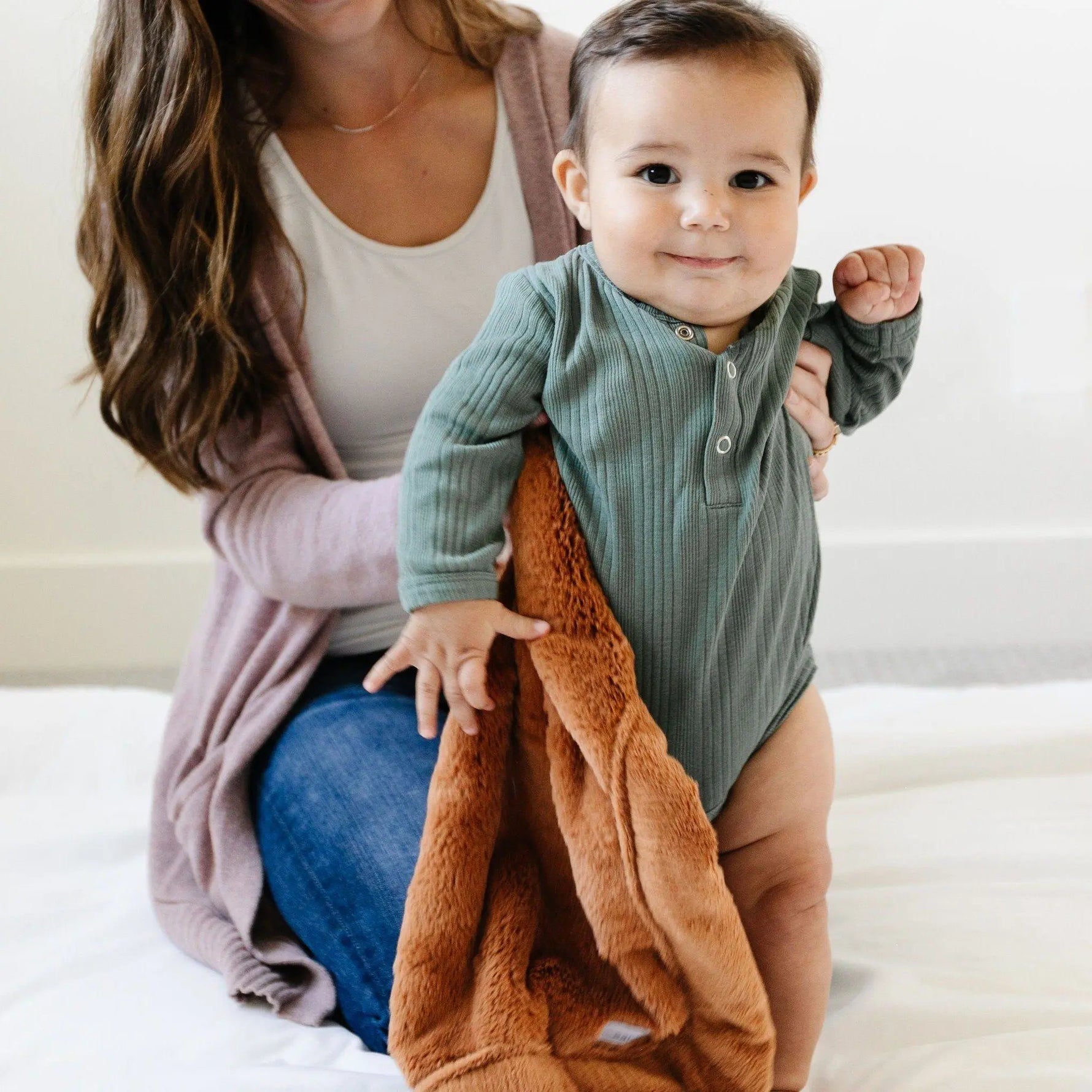 Saranoni Lush Mini Blankets Security Baby Blanket Essential Saranoni Everetts Place Boutique 25.00