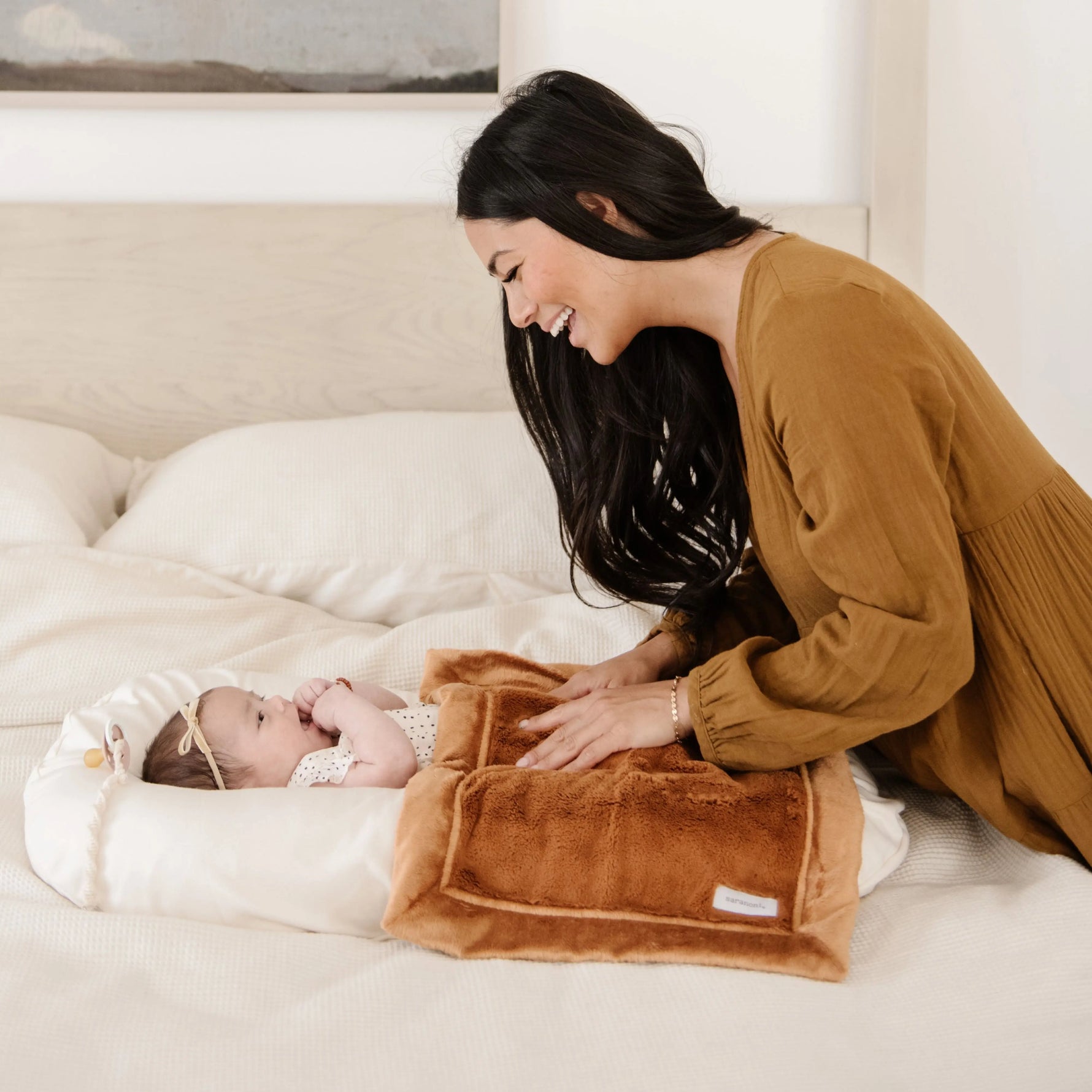 Saranoni Lush Mini Blankets Security Baby Blanket Essential Saranoni Everetts Place Boutique