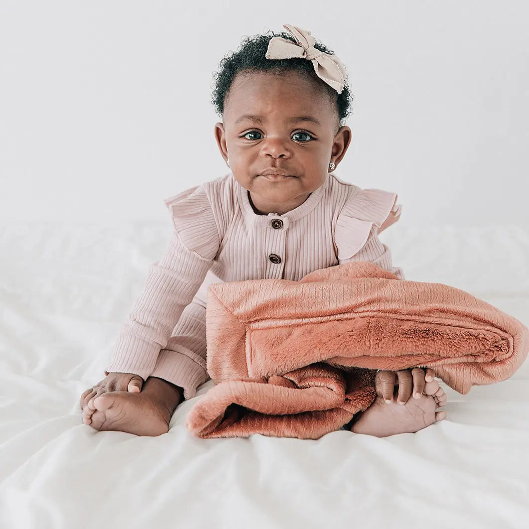 Saranoni Lush Mini Blankets Security Baby Blanket Essential Saranoni Everetts Place Boutique