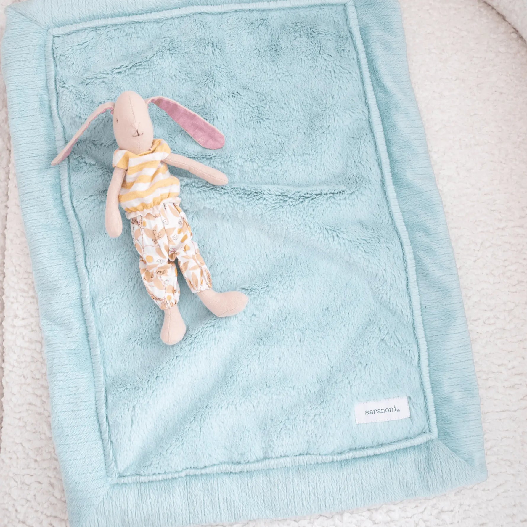 Saranoni Lush Mini Blankets Security Baby Blanket Essential Saranoni Everetts Place Boutique