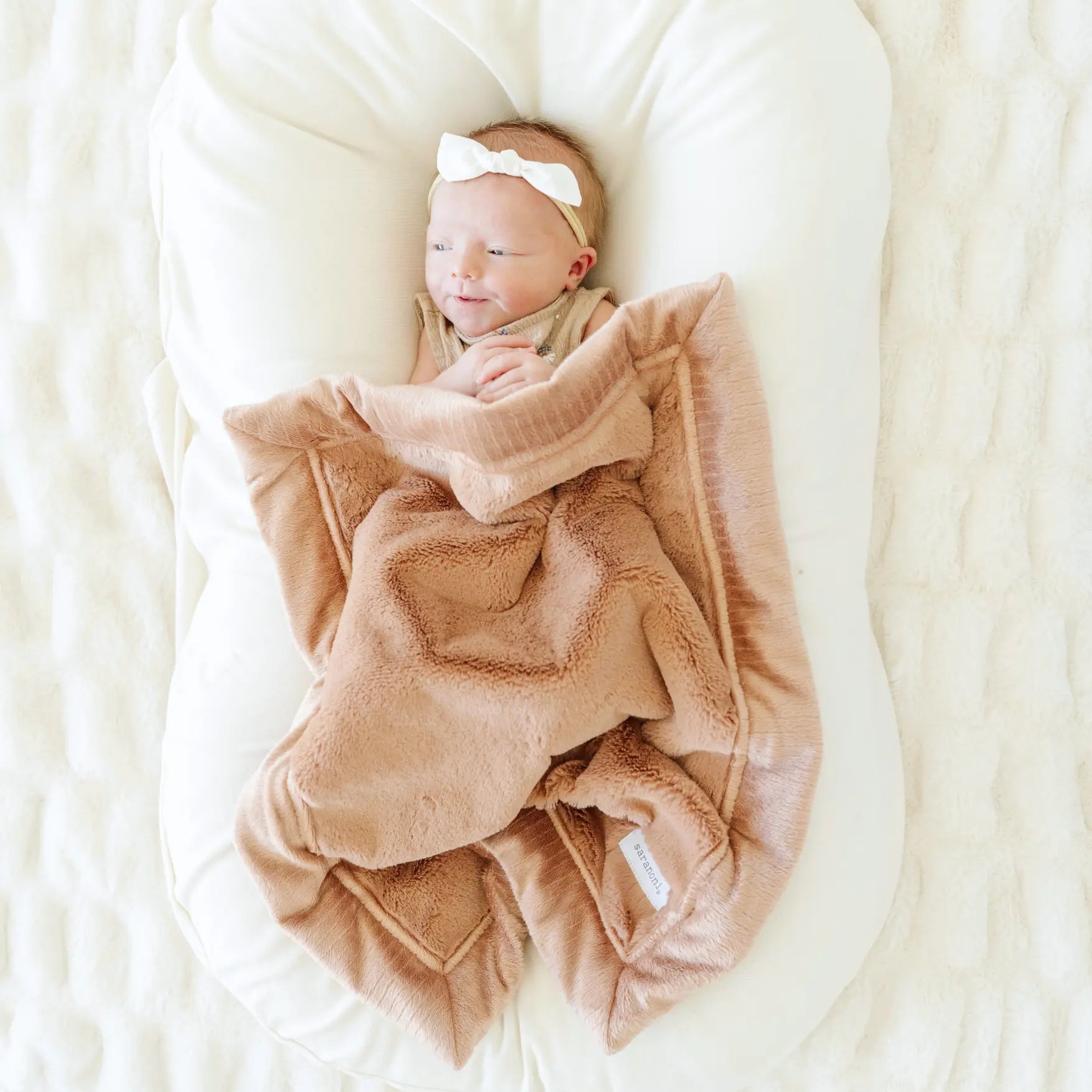 Saranoni Lush Mini Blankets Security Baby Blanket Essential Saranoni Everetts Place Boutique