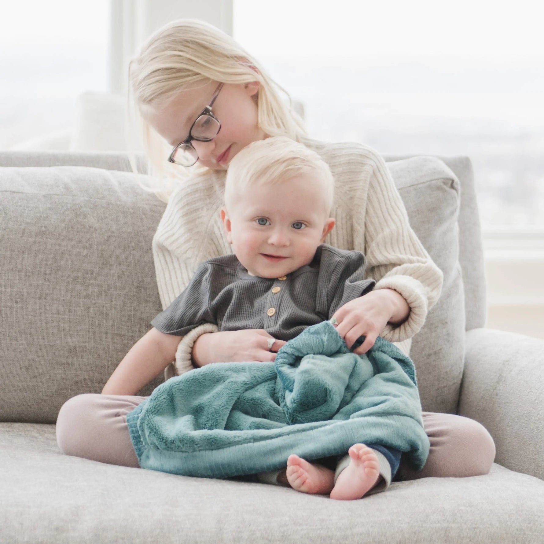 Saranoni Lush Mini Blankets Security Baby Blanket Essential Saranoni Everetts Place Boutique
