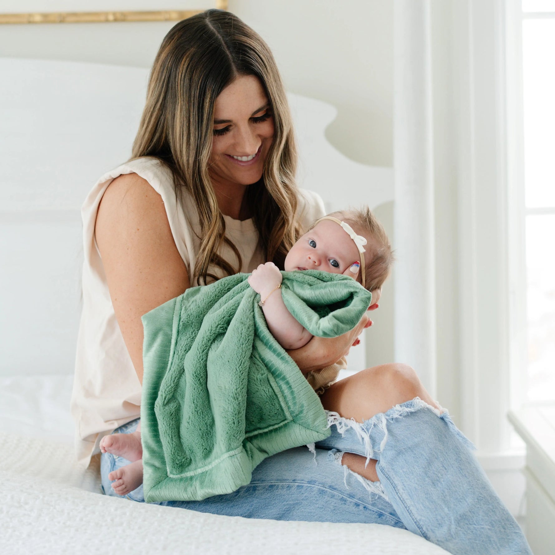 Saranoni Lush Mini Blankets Security Baby Blanket Essential Saranoni Everetts Place Boutique