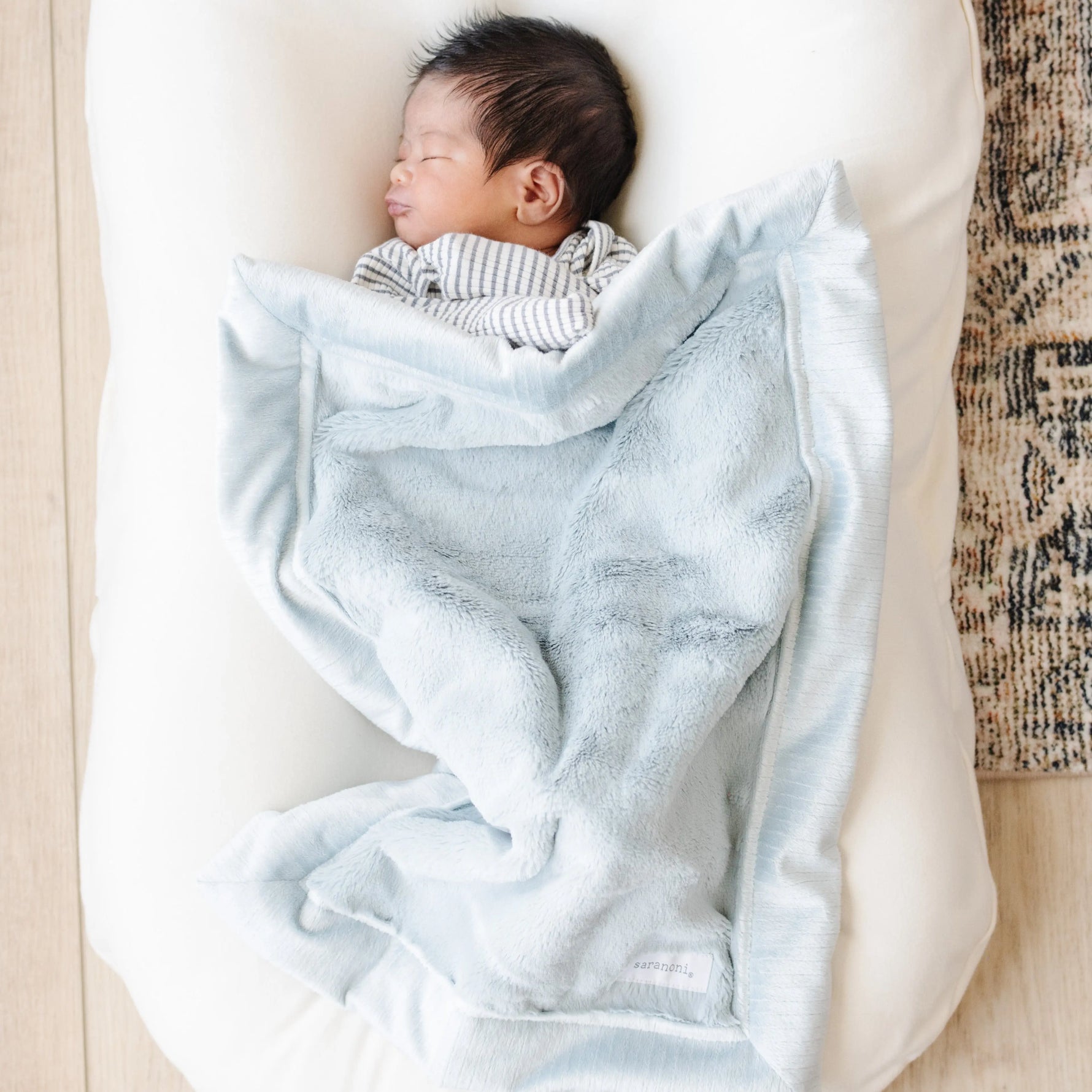 Saranoni Lush Mini Blankets Security Baby Blanket Essential Saranoni Everetts Place Boutique