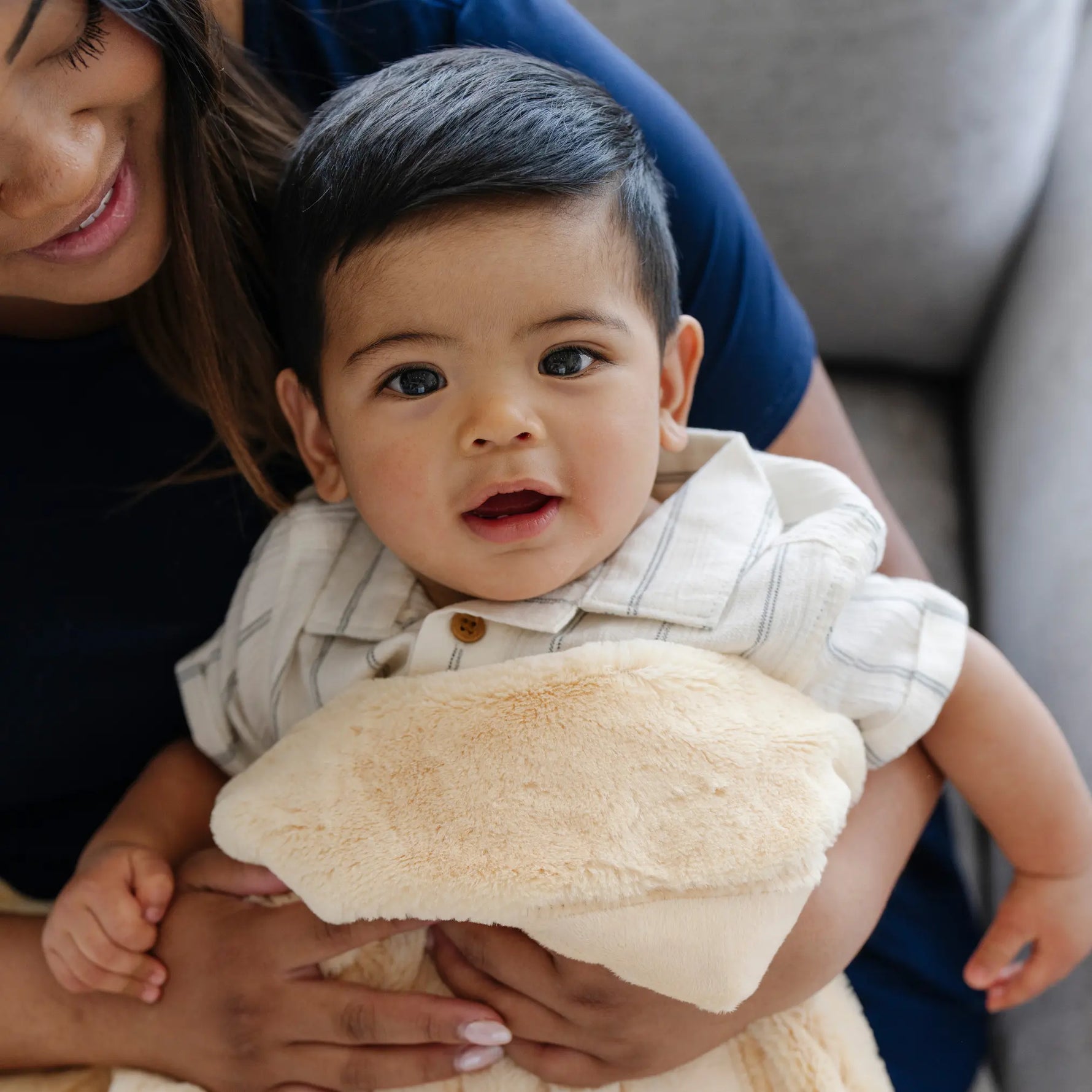 Saranoni Lush Mini Blankets Security Baby Blanket Essential Saranoni Everetts Place Boutique 25.00