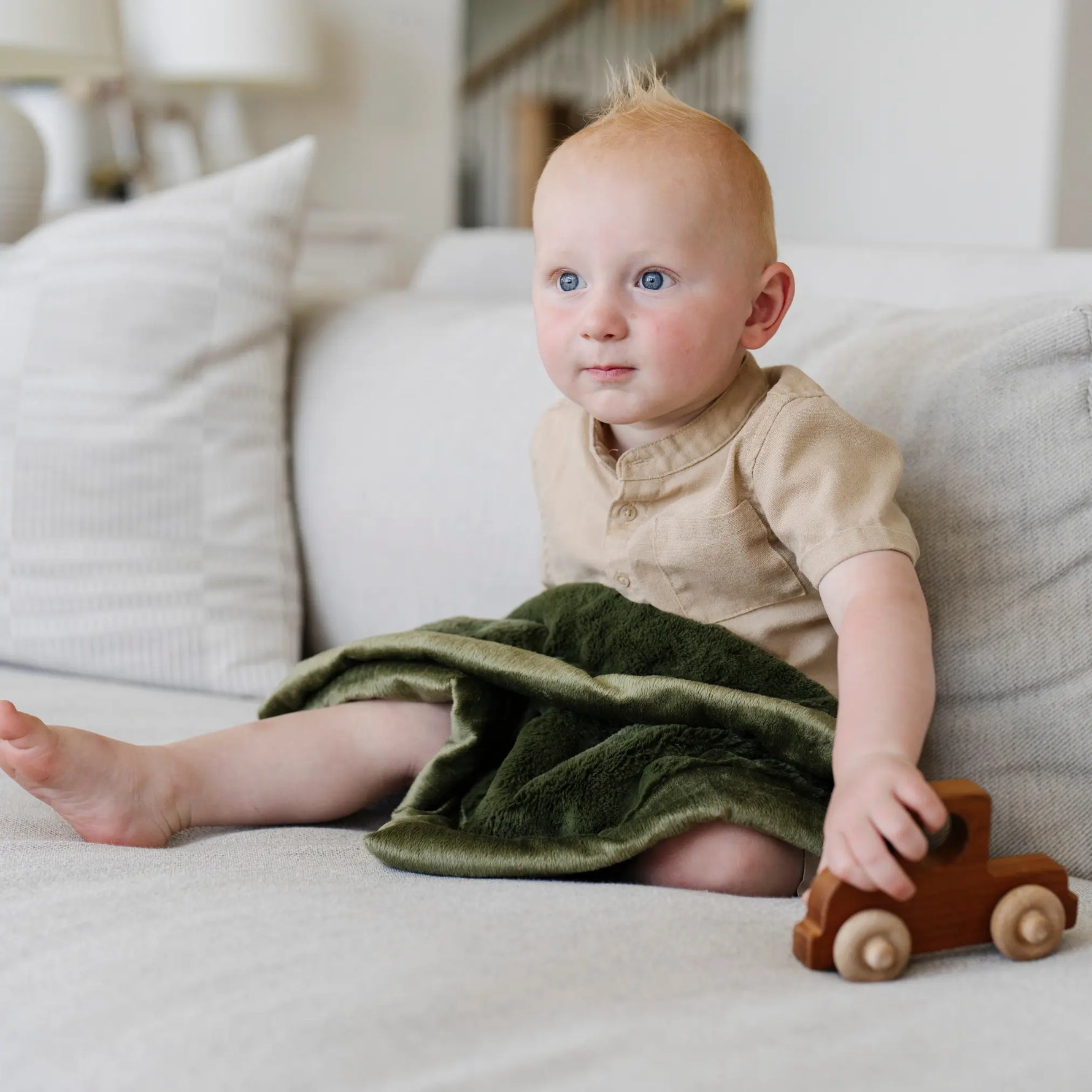 Saranoni Lush Mini Blankets Security Baby Blanket Essential Saranoni Everetts Place Boutique