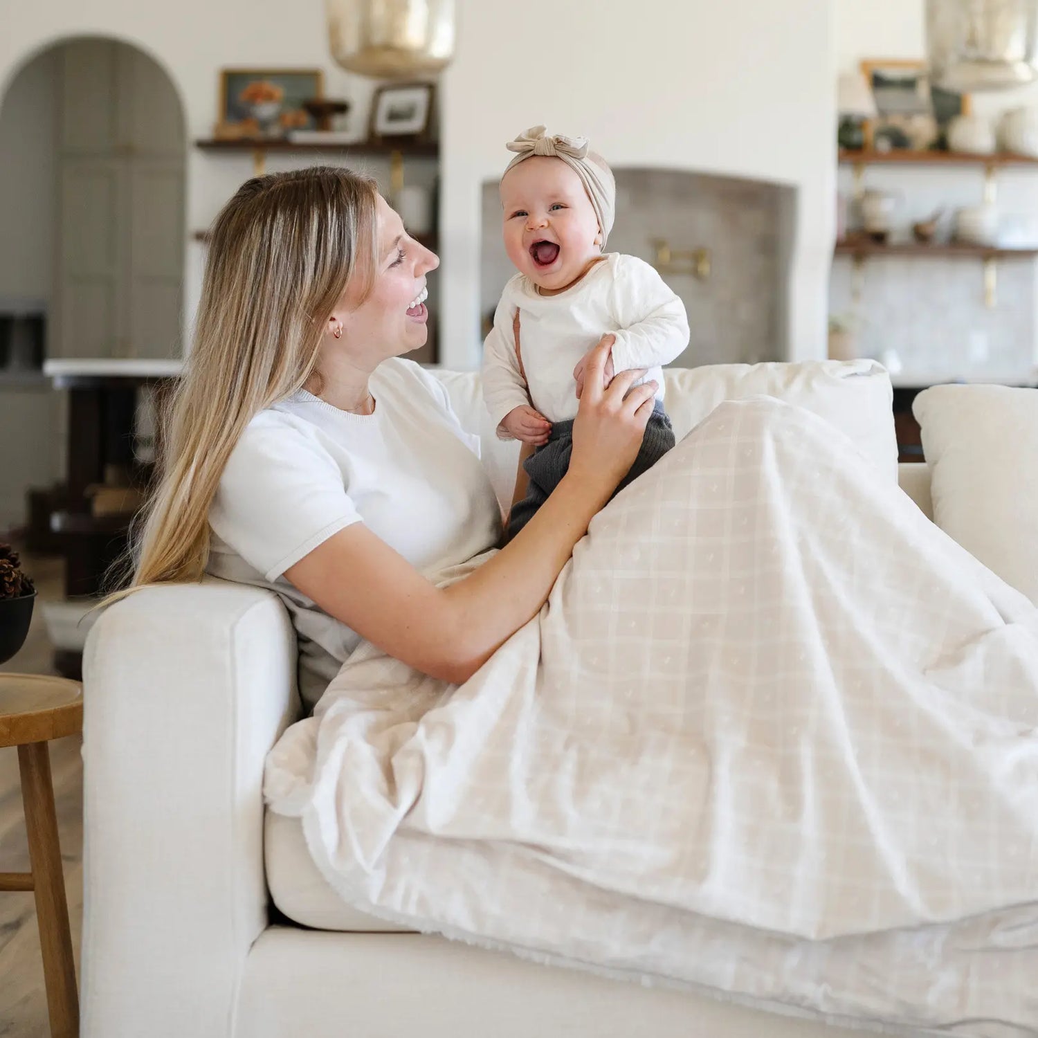 Saranoni Minky And Lush XL Blankets Duo Soft Plush Cozy Saranoni Everetts Place Boutique 169.00