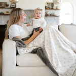 Saranoni Minky And Lush XL Blankets Duo Soft Plush Cozy Saranoni Everetts Place Boutique