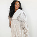 Saranoni Minky And Lush XL Blankets Duo Soft Plush Cozy Saranoni Everetts Place Boutique