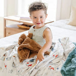Saranoni Minky And Lush XL Blankets Duo Soft Plush Cozy Saranoni Everetts Place Boutique
