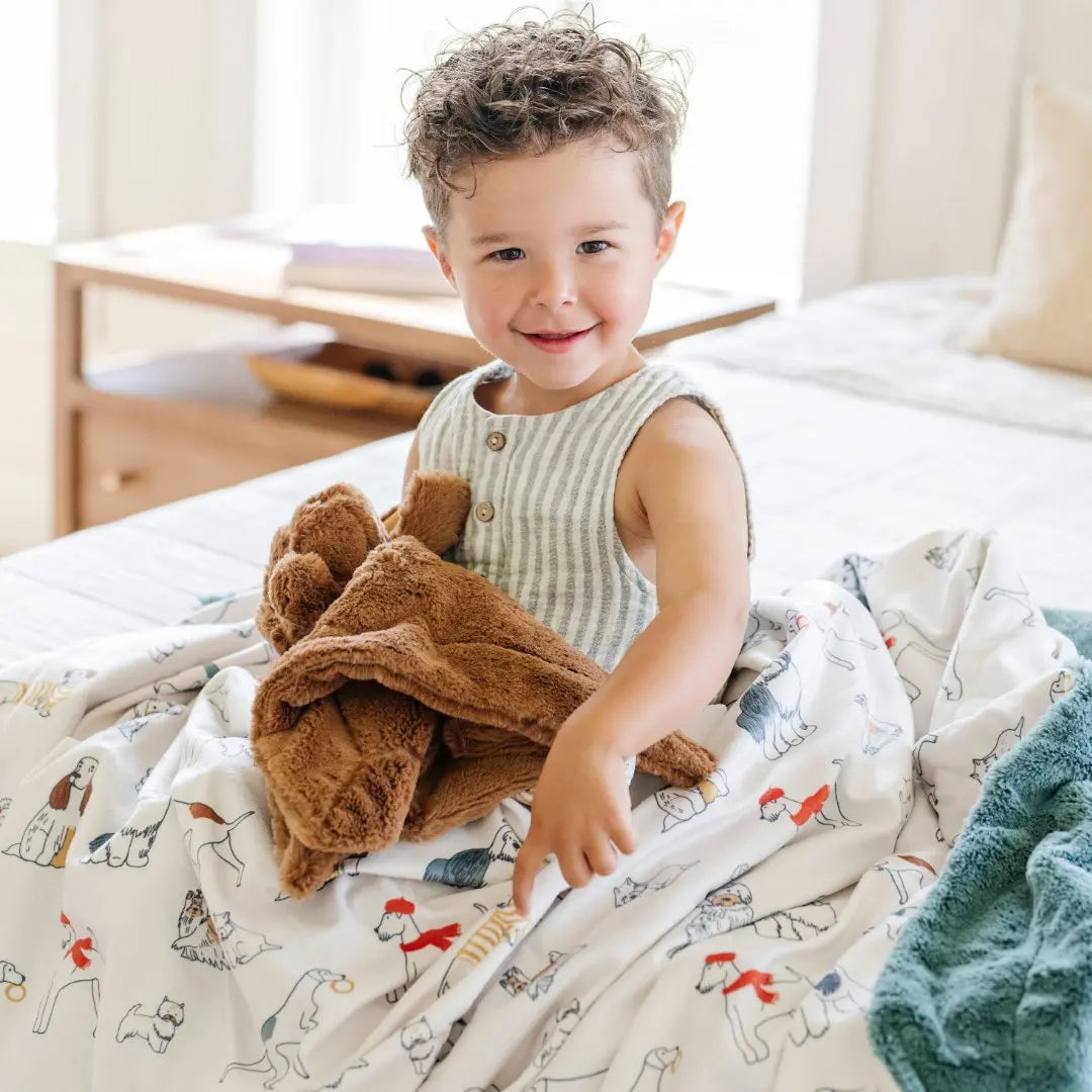 Saranoni Minky And Lush XL Blankets Duo Soft Plush Cozy Saranoni Everetts Place Boutique