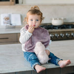 Saranoni Minky Bibs 3 Pack Baby Bib Set Soft Absorbent Saranoni Everetts Place Boutique