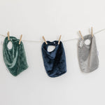 Saranoni Minky Bibs 3 Pack Baby Bib Set Soft Absorbent Saranoni Everetts Place Boutique 32.00