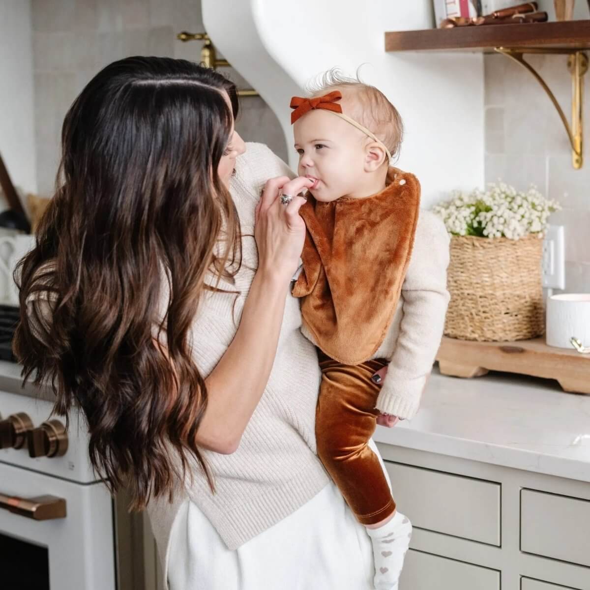 Saranoni Saranoni Minky Bibs 3 Pack Baby Bib Set Soft Absorbent - Everetts Place Boutique - 