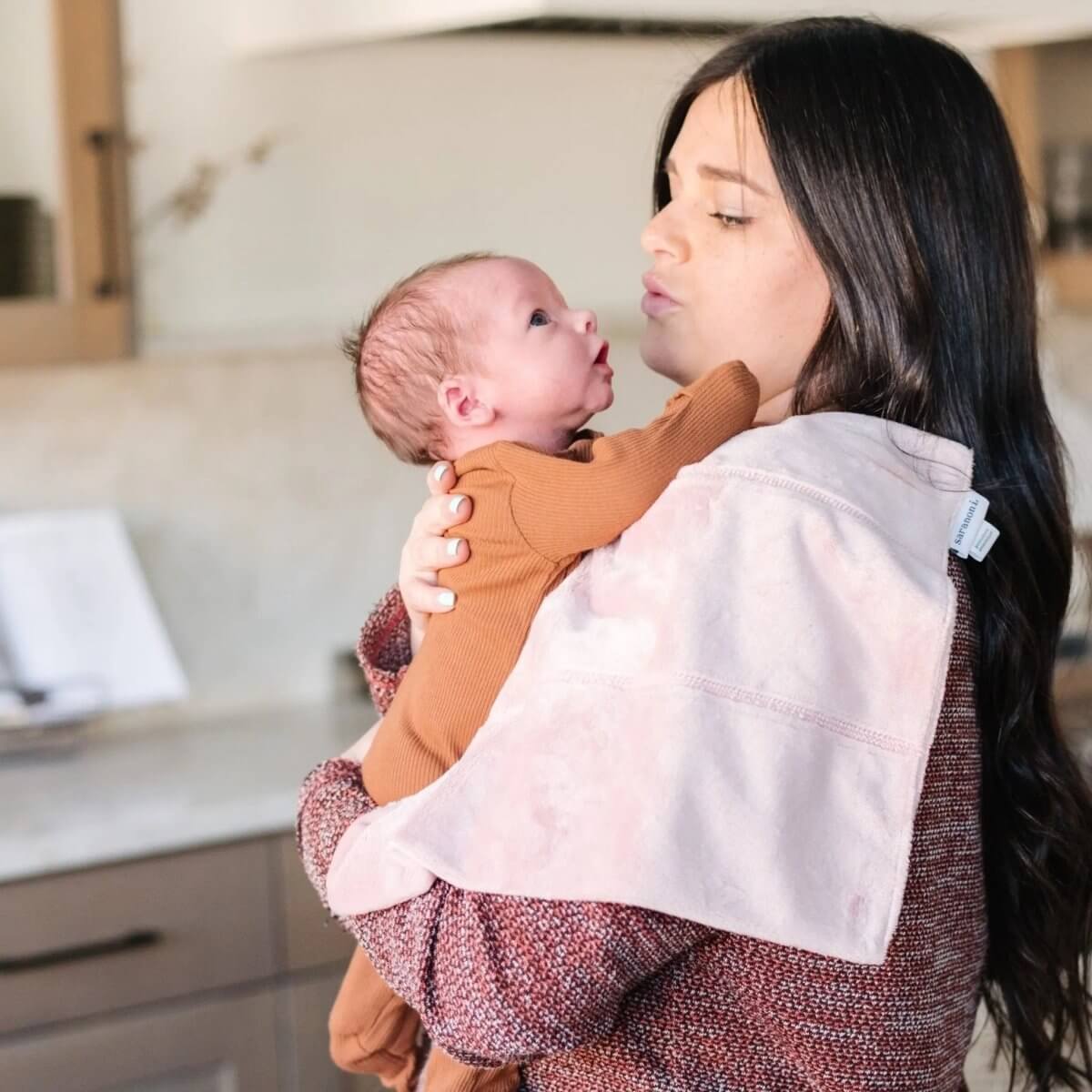 Saranoni Saranoni Minky Burp Cloths 3 Pack Set Luxuriously Soft - Everetts Place Boutique - 