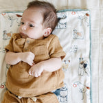 Saranoni Minky Lush Mini Blankets Dual Texture Bow Design Saranoni Everetts Place Boutique