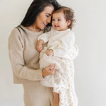 Saranoni Minky Stretch Receiving Blanket Swaddle For Babies Saranoni Everetts Place Boutique