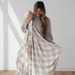 Saranoni Minky Stretch Throw Blanket For Adults Ultra Cozy Saranoni Everetts Place Boutique