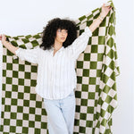 Saranoni Minky Stretch Throw Blanket For Adults Ultra Cozy Saranoni Everetts Place Boutique