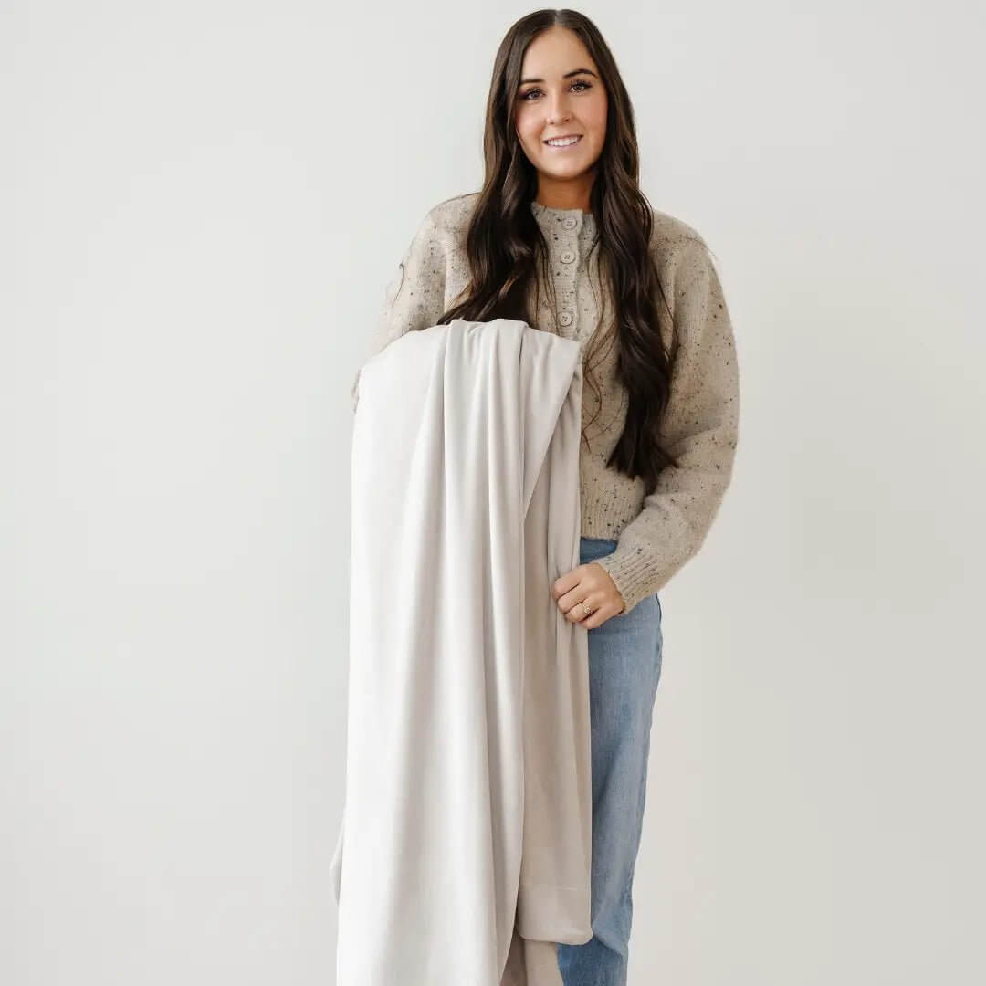 Saranoni Saranoni Minky Stretch Throw Blanket For Adults Ultra Cozy - Everetts Place Boutique - 