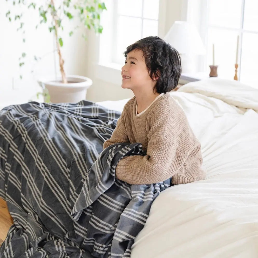 Saranoni Minky Stretch Throw Blanket For Adults Ultra Cozy Saranoni Everetts Place Boutique 59.00