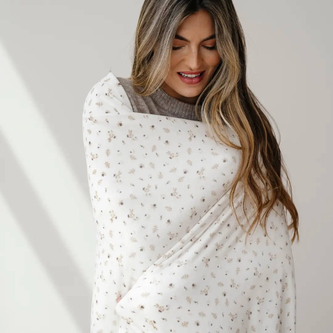 Saranoni Saranoni Minky Stretch Throw Blanket For Adults Ultra Cozy - Everetts Place Boutique - 