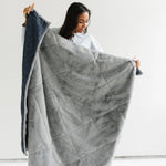 Saranoni Outdoor Blanket Water Resistant Faux Fur Quilt Saranoni Everetts Place Boutique 119.00