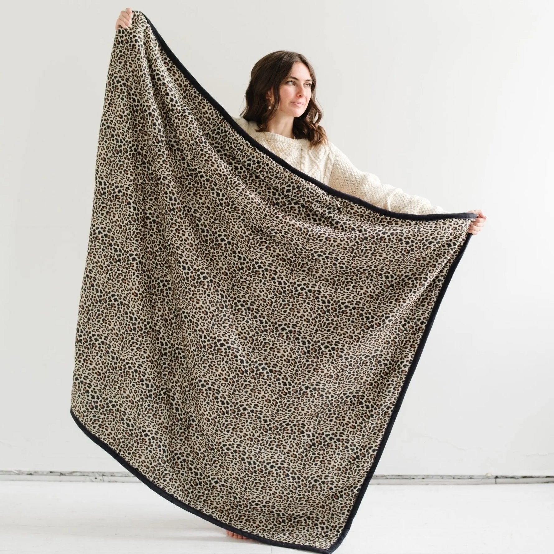 Saranoni Outdoor Blanket Water Resistant Faux Fur Quilt Saranoni Everetts Place Boutique 119.00