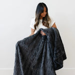 Saranoni Patterned Faux Fur XL Luxurious Throw Blankets Saranoni Everetts Place Boutique