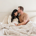 Saranoni Patterned Faux Fur XL Luxurious Throw Blankets Saranoni Everetts Place Boutique 169.00