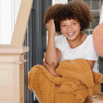 Saranoni Ribbed Bamboni Toddler Blanket Soft Cuddly Warm Saranoni Everetts Place Boutique