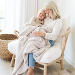 Saranoni Ribbed Bamboni Toddler Blanket Soft Cuddly Warm Saranoni Everetts Place Boutique