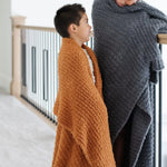 Saranoni Ribbed Bamboni Toddler Blanket Soft Cuddly Warm Saranoni Everetts Place Boutique