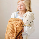 Saranoni Saranoni Ribbed Bamboni Toddler Blanket Soft Cuddly Warm - Everetts Place Boutique - 